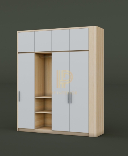 TỦ GỖ QUẦN ÁO DPINTERIOR